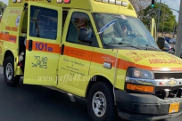 إصابة خطرة لراكب دراجة هوائية بحادث طرق على طريق 443