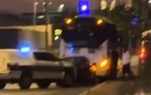 اللد: اغلاق شارع اثر حادث طرق في حي غاني افيف