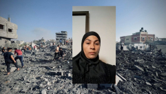  شاهد: مناشدة من سيدة يافاوية عالقة في غزة لاخراجها من القطاع