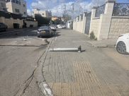 اللد: سقوط شظايا قرب مسجد النور في حي "نيفي يرك" إثر اعتراض صاروخ إيراني