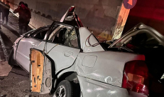 فاجعة على شارع نفق بدو: مصرع 4 شبان من رام الله في حادث طرق مروع