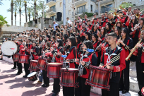 فيديو استعراض كشفي حاشد في يافا احتفالاً بعيد الفصح المجيد- التقبيلة