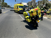 مصرع راكبة كوركنيت (25 عاماً) بحادث دهس من قبل شاحنة في تل ابيب 