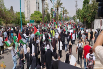 أم الفحم: مسيرة قطرية رفضا لتهجير الغزيين وتنديدا بجرائم القتل