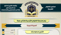 سجلوا الآن .. مدارس العلوم الشرعية في يافا والمنطقة تعلن افتتاح دورة في السيرة النبوية