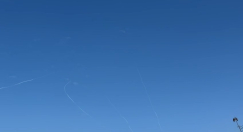 سماع دوي انفجار ضخم في سماء يافا 