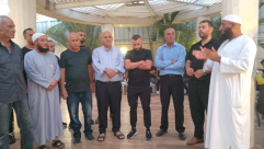 اللد: عقد راية الصلح بين عائلتي ابو غنيم من جهة وعائلة الزبارقة ( ابو حسان من جهة اخرى