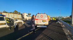 مصرع سائق دراجة نارية بحادث طرق مروّع على شارع 2 قرب مفرق بولِغ