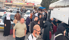 انطلاق حافلة حجاج مدينة الرملة الى الديار الحجازية