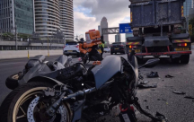 مصرع راكب دراجة نارية بحادث طرق على شارع 20 قرب مفرق "هشالوم" 