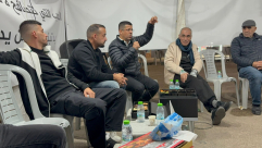 المحامي خالد زبارقة "ندعو للتآخي وإحياء القيم الأصيلة ونواصل فعاليات خيمة البقاء في رمضان"