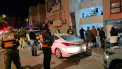  انفجارات قوية تُسمع في سماء مركز البلاد اثر اطلاق صواريخ إيرانية 