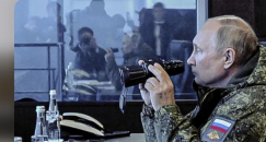 بوتين يشرف شخصيا على تدريبات القوات النووية الاستراتيجية وتجارب صواريخ بالستية