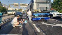 يافا: إصابة متوسطة لرجل اثر تعرضه لحادث دهس 