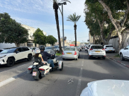 يافا: أزمة مرورية خانقة تشهدها المدينة من كافة المداخل