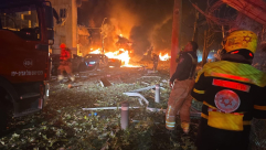 مقتل امرأة وإصابة 21 شخصا جراء سقوط صاروخ إيراني في تل أبيب