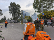 سقوط شظايا صاروخية في عدة مواقع بمنطقة المركز دون إصابات