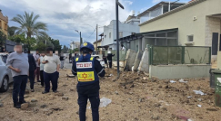 سقوط صواريخ وشظايا في أكثر من موقع في نهاريا