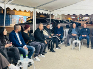 استمرار فعاليات خيمة البقاء في اللد واليوم محاضرة حول تأثير السوشيال ميديا على انتشار العنف