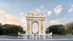 ترامب يخطط لبناء اضخم قوس نصر في العالم