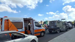 إصابة شخصين بعملية دهس قرب الخضر واطلاق النار على المنفّذ