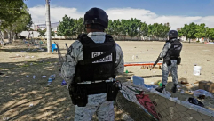 55 قتيلا بالمكسيك إثر أعمال عنف بعد اغتيال زعيم عصابة مخدرات