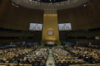 الجمعية العامة تتبنى مشروع قرار يدعم حل الدولتين وإقامة دولة فلسطينية 