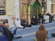 يافا: بالصور الشيخ محمد محاميد يحلُّ ضيفًا على مجالس الإيمان في مسجد النزهة