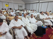 بالصور: حجاج مدينة يافا يؤدون الركن الأعظم من مناسك الحج على صعيد عرفات