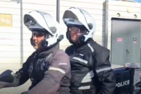 بن غفير ينضم إلى وحدة الدراجات النارية في شرطة المرور