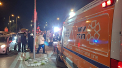 الرملة: إصابة طفيفة لشخصين بحادث طرق بين مركبتين 