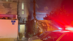 يافا : حريق ساحة بيت وطواقم الإطفاء تهرع للمكان