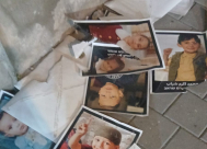 يافا: اعتداء جديد على صور أطفال غزة بتمزيق بعضها ورشّ أخرى بالطلاء 