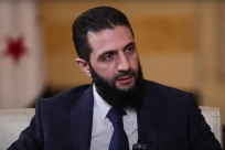 من هو الارهابي؟! هذا ما رد به الشرع على سؤال المذيعة