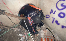 يافا: تخليص فتى علق في مجاري مياه بعمق 4 أمتار