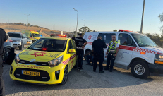 النقب: مصرع طفل جراء تعرضه لحادث دهس