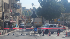 يافا: إغلاق مقطع من شارع ييفِت لاستكمال عمليات هدم مبنى آيل للانهيار