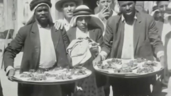 فيديو نادر يوثّق أحد المناسبات الاجتماعية في قرية أبو كشك قضاء يافا عام 1933