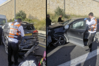 7 اصابات بحادث طرق على الطريق السريع 431