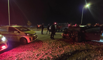 مصرع شاب وإصابة 4 آخرين بينهم أطفال في حادث طرق جنوب كفر قاسم