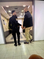 يافا: وهو مقيّد بالسلاسل الحديدية اعتقال المهندس مجد راس لدى المخابرات - صورة